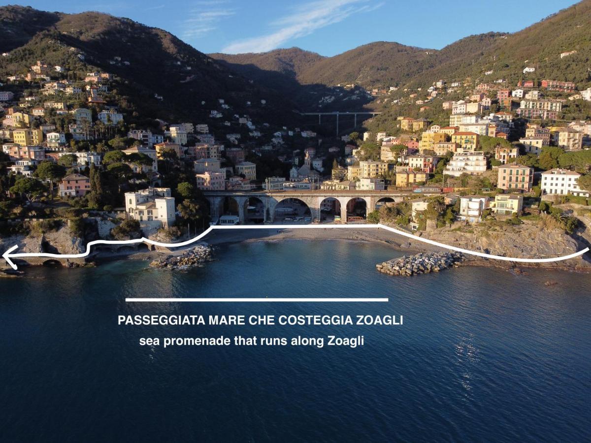 La Terrazza Sul Mare Appartement Zoagli Buitenkant foto